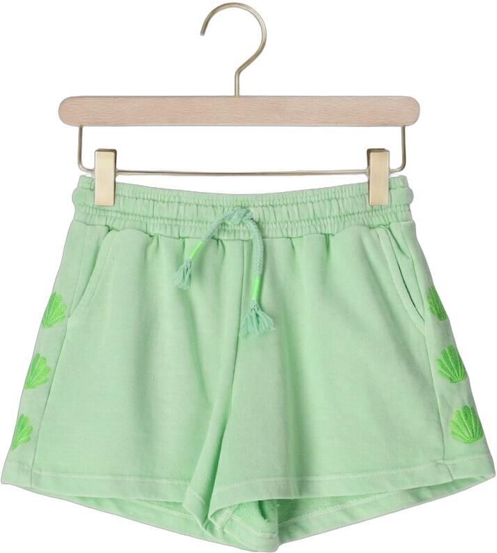 LOOXS 10sixteen regular waist sweatshort limegroen