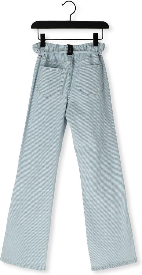 LOOXS 10sixteen gestreepte flared jeans light blue denim - Foto 3