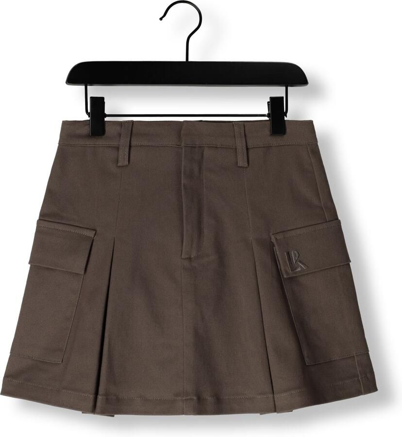 LOOXS 10sixteen cargo rok bruin Meisjes Stretchkatoen Effen 140 - Foto 2