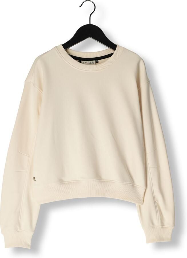 LOOXS 10sixteen sweater met backprint ecru Backprint 128 - Foto 3