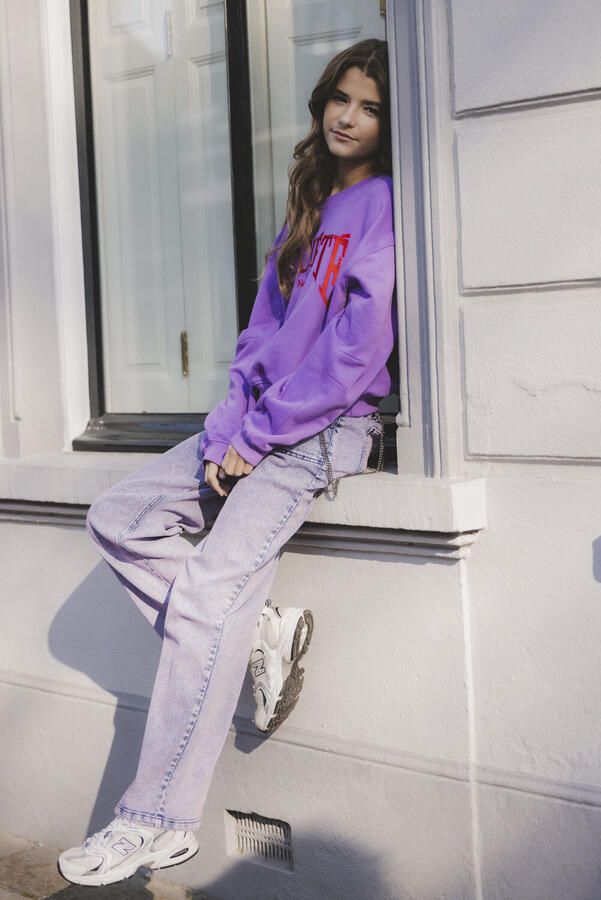 LOOXS 10sixteen Meisjes Truien & Vesten 2501-5318 Paars - Foto 2