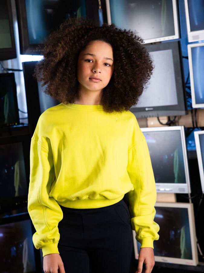 LOOXS 10sixteen Meisjes Truien & Vesten 2531-5307 Lime - Foto 2