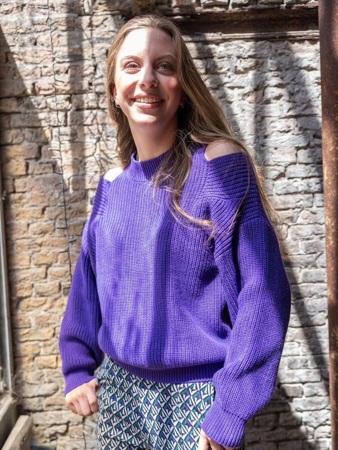 LOOXS 10sixteen Meisjes Truien & Vesten 2531-5319 Paars