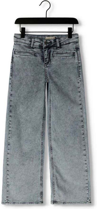 LOOXS Meisjes Jeans Wide Leg Jog Denim Blauw
