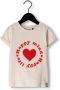 LOOXS Meisjes Tops & T-shirts Slub Jersey T-shirt Lichtroze - Thumbnail 1
