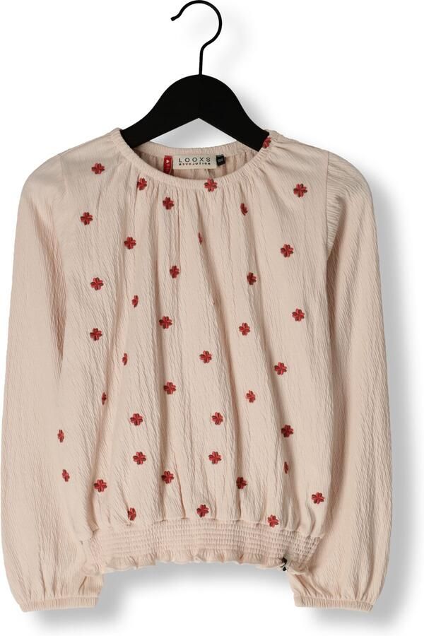 LOOXS Little Meisjes Blouses 2501-7413 Creme - Foto 3
