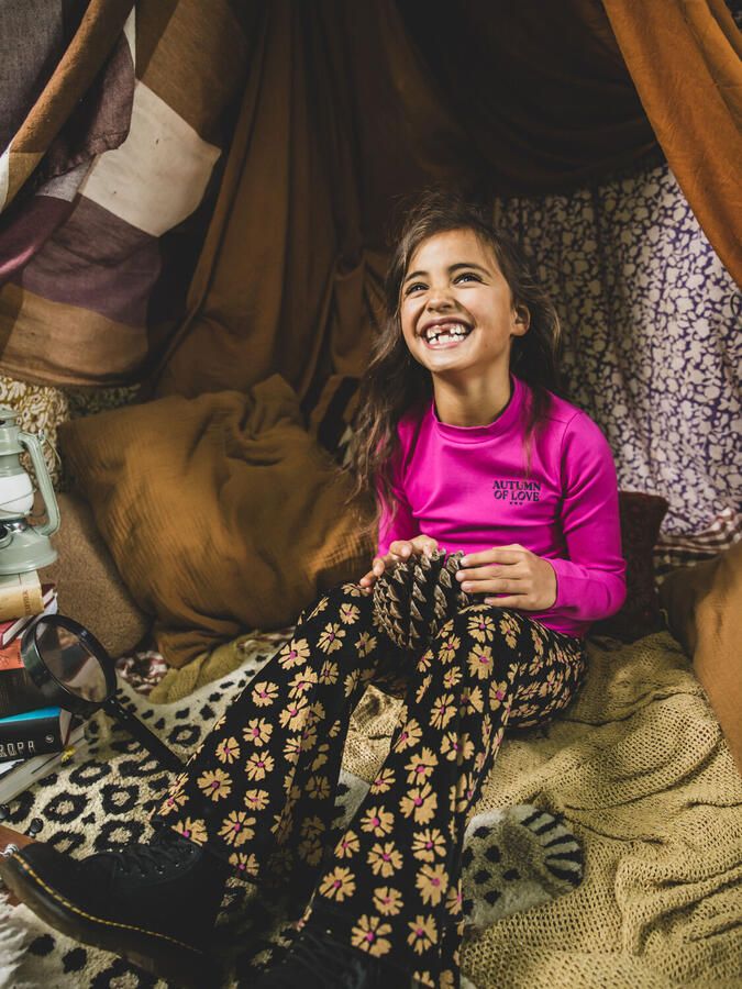 LOOXS Little Meisjes Broeken 2531-7609 Zwart