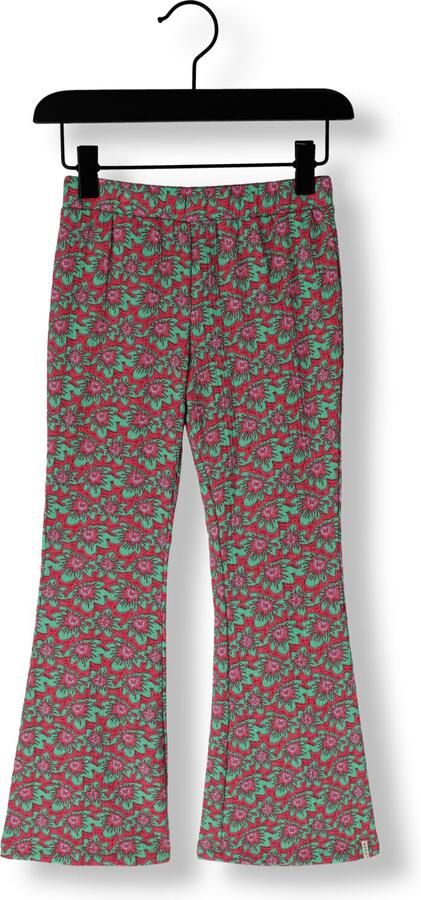 LOOXS little regular waist flared broek paars