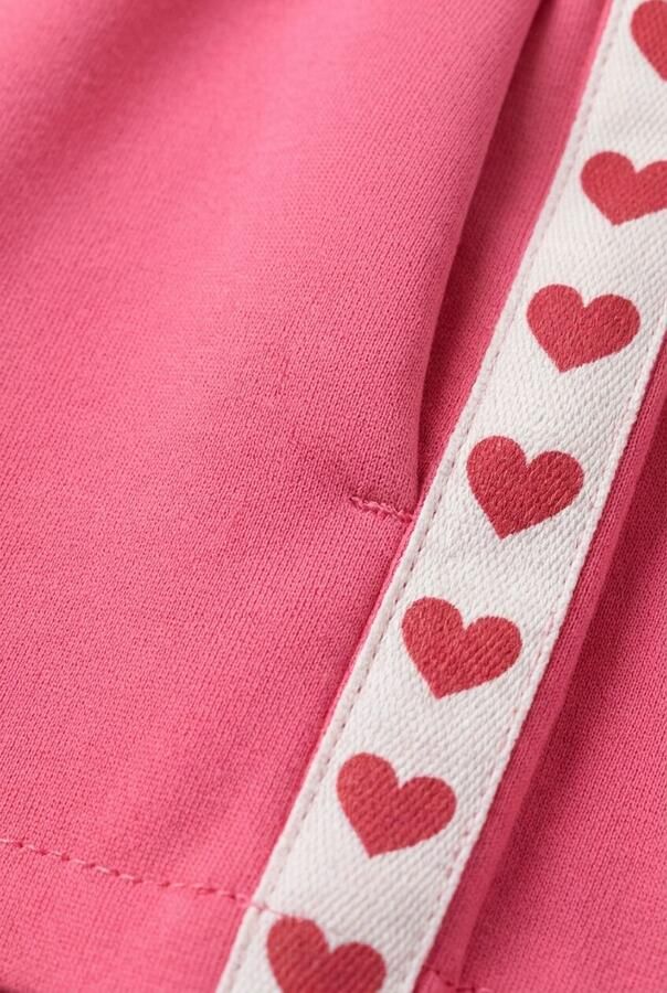 LOOXS little regular waist sweatshort roze