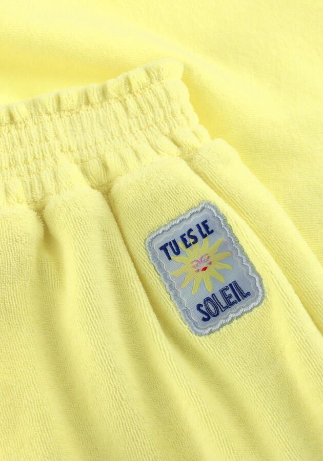 LOOXS little regular waist sweatshort geel