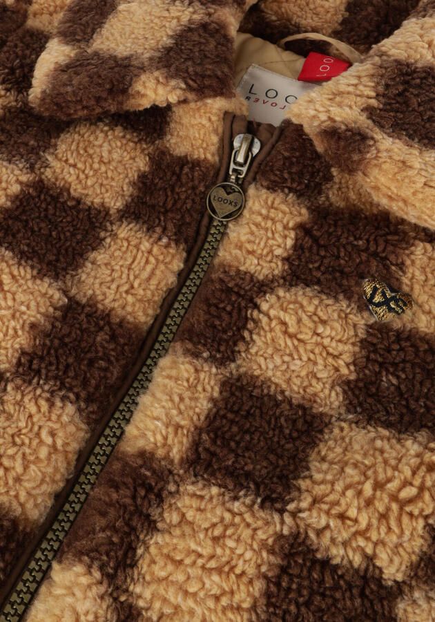 LOOXS Little Meisjes Jassen 2331-7260-401 Bruin