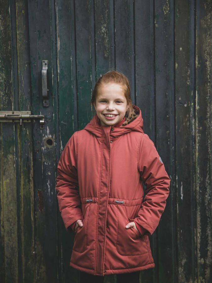 LOOXS Little Meisjes Jassen 2531-7250 Rood