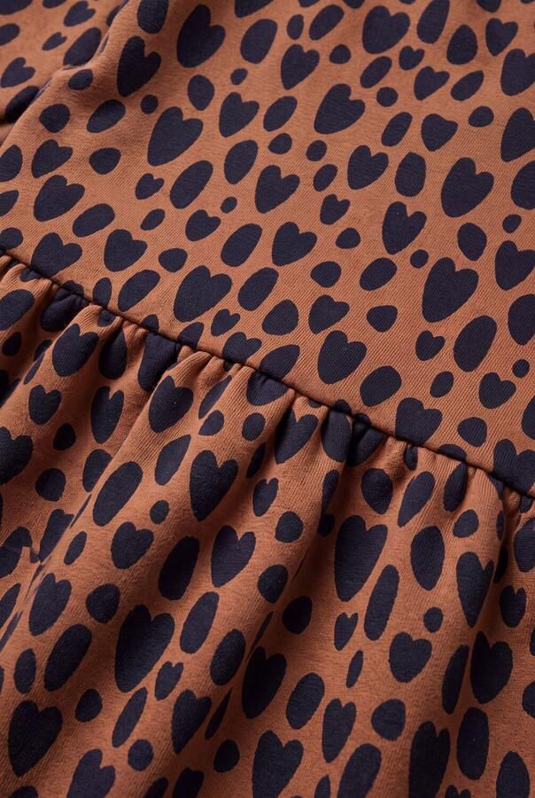 LOOXS little sweatjurk met panterprint bruin - Foto 2