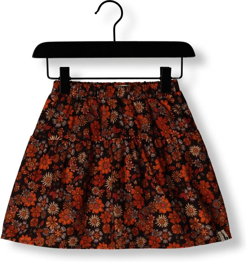 LOOXS little corduroy; mini rok oranje All over print 134 - Foto 2