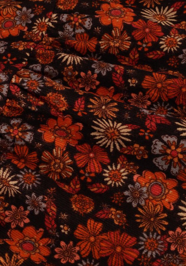 LOOXS little corduroy; mini rok oranje All over print 134