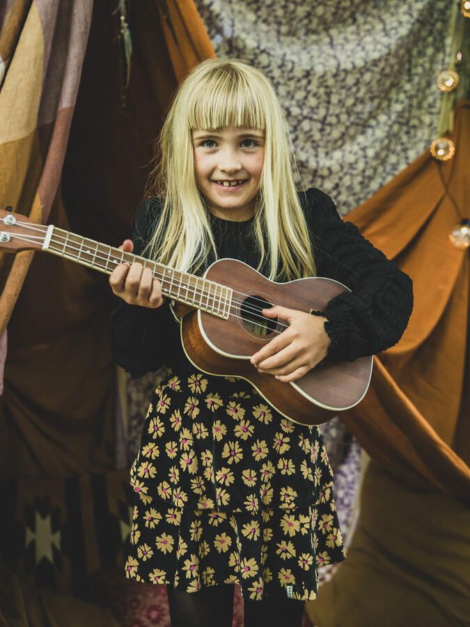 LOOXS Little Meisjes Rokken 2531-7709 Zwart