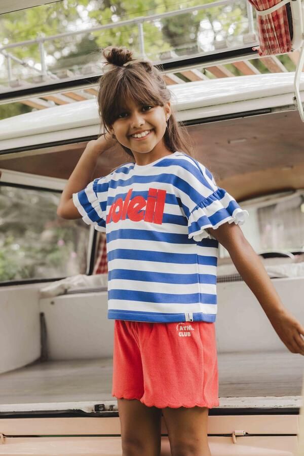LOOXS Little Meisjes Tops & T-shirts 2512-7343 Blauw - Foto 2