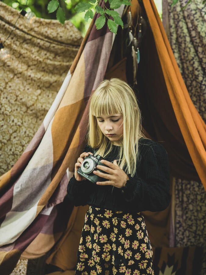 LOOXS Little Meisjes Tops & T-shirts 2531-7114 Zwart