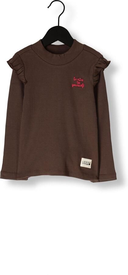 LOOXS Little Meisjes Tops & T-shirts 2533-7430 Bruin - Foto 3