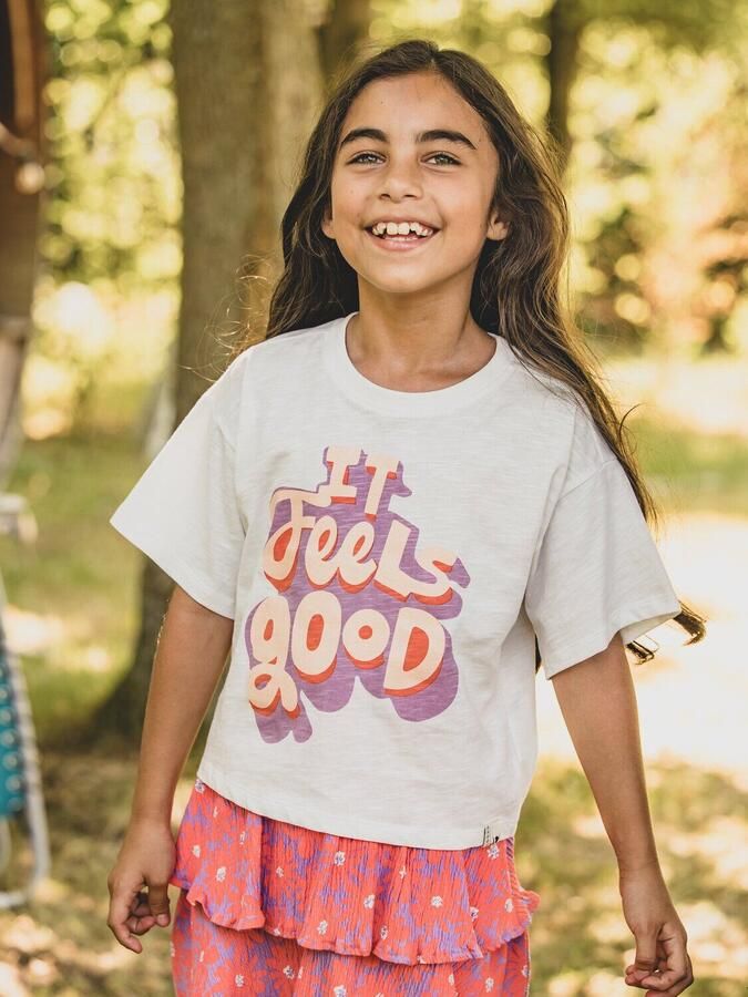 LOOXS LITTLE Meisjes Tops & T-shirts 2601-7413 Wit - Foto 3