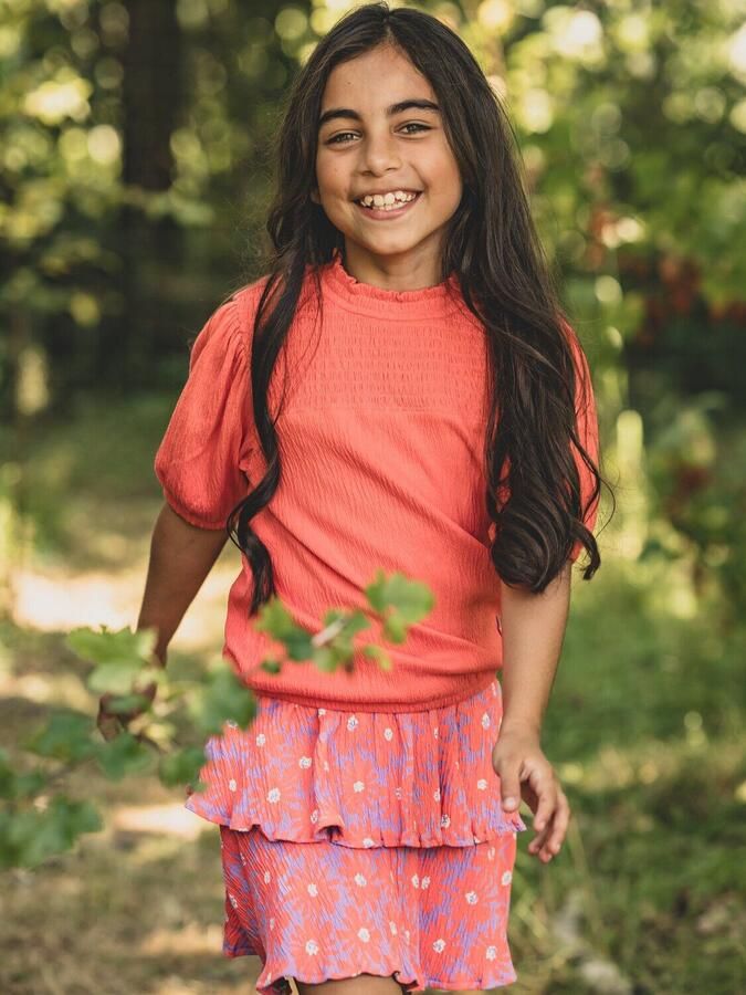 LOOXS LITTLE Meisjes Tops & T-shirts 2601-7415 Oranje - Foto 2