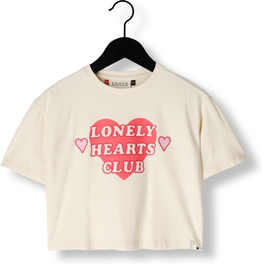 LOOXS LITTLE Meisjes Tops & T-shirts 2611-7414 Ecru