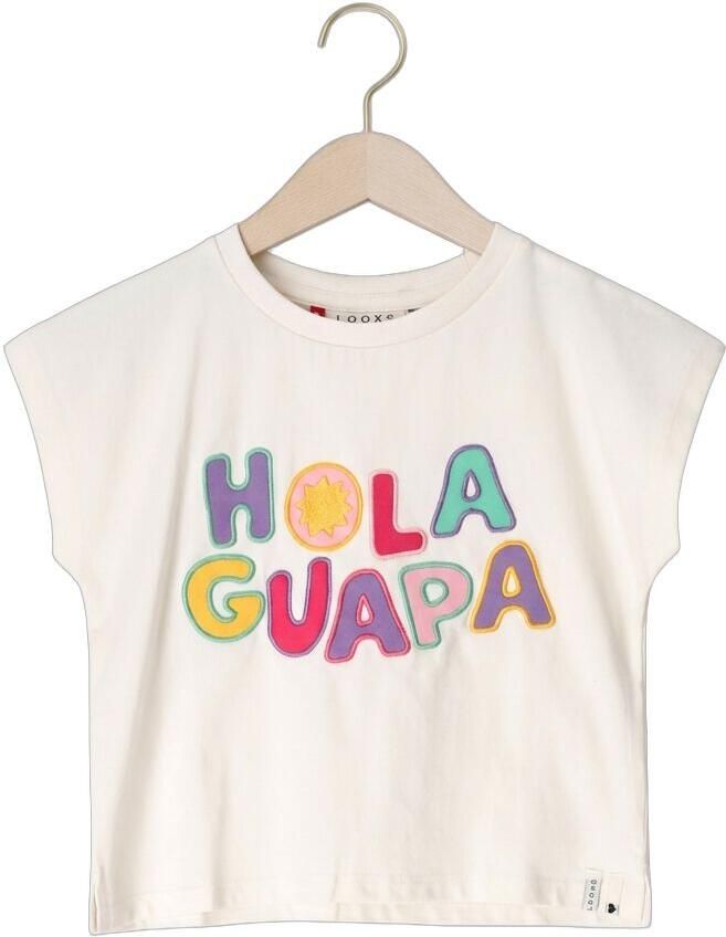 LOOXS LITTLE Meisjes Tops & T-shirts 2612-7437 Ecru