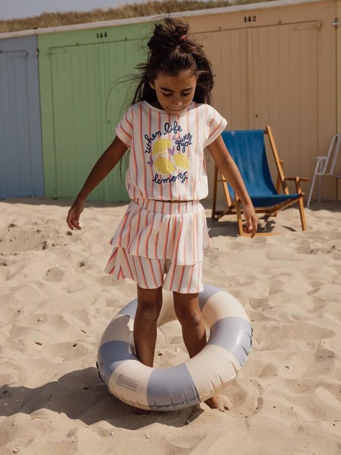 LOOXS LITTLE Meisjes Tops & T-shirts 2613-7456 Creme - Foto 2