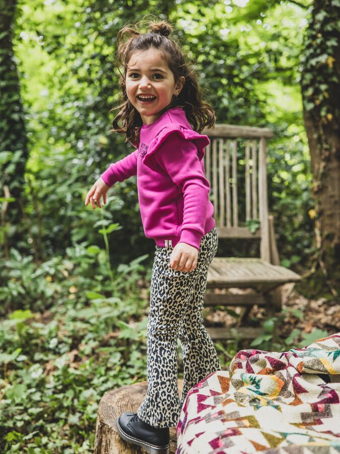 LOOXS Little Meisjes Truien & Vesten 2531-7307 Fuchsia