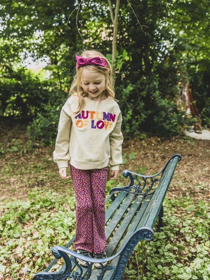 LOOXS Little Meisjes Truien & Vesten 2531-7308 Ecru