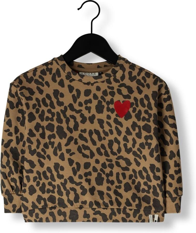 LOOXS Little Meisjes Truien & Vesten 2532-7336 Bruin - Foto 2