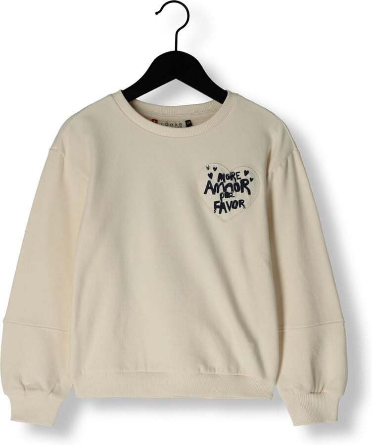 LOOXS LITTLE Meisjes Truien & Vesten 2601-7307 Creme