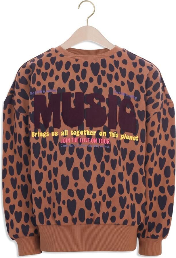 LOOXS LITTLE Meisjes Truien & Vesten 2631-7307 Camel