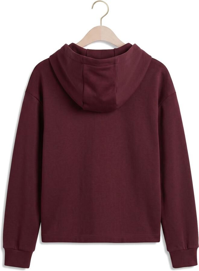 LOOXS little boxy hoodie donkerrood Sweater Meisjes Katoen-polyester Capuchon - Foto 2