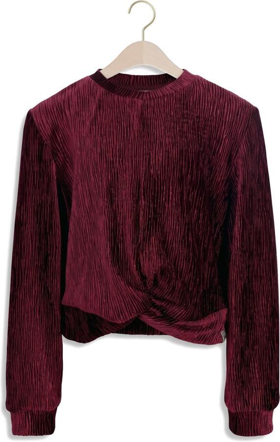 LOOXS LITTLE Meisjes Truien & Vesten 2633-7470 Bordeaux