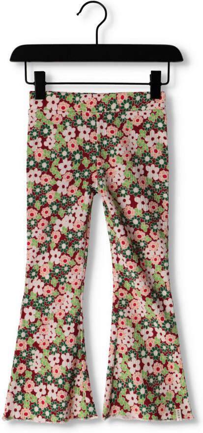 LOOXS Meisjes Broeken Crincle Floral Flared Pants Multi