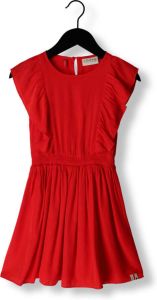 Looxs Rode Mini Jurk Viscose Dress