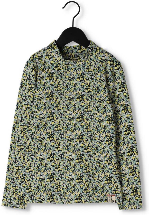 LOOXS Meisjes Tops & T-shirts 10sixteen Printed Collar T-shirt Ls Zwart