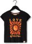 LOOXS 10sixteen T-shirt met printopdruk zwart oranje - Thumbnail 1