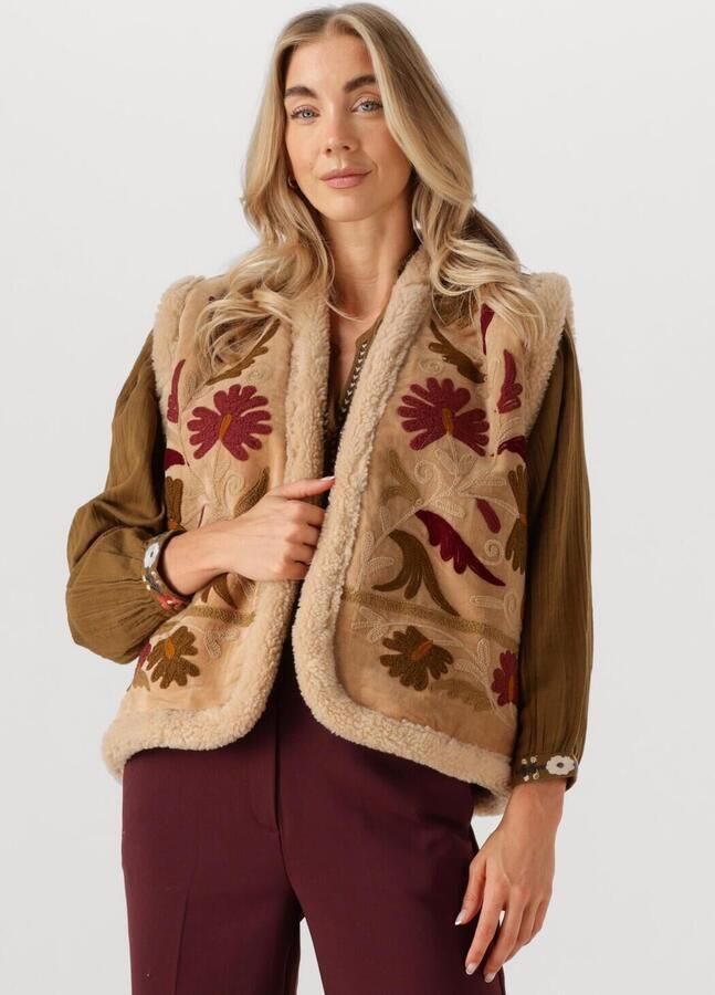 LOUIZON Dames Blazers Darrena Camel - Foto 4