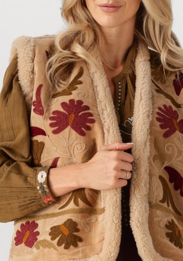 LOUIZON Dames Blazers Darrena Camel - Foto 2