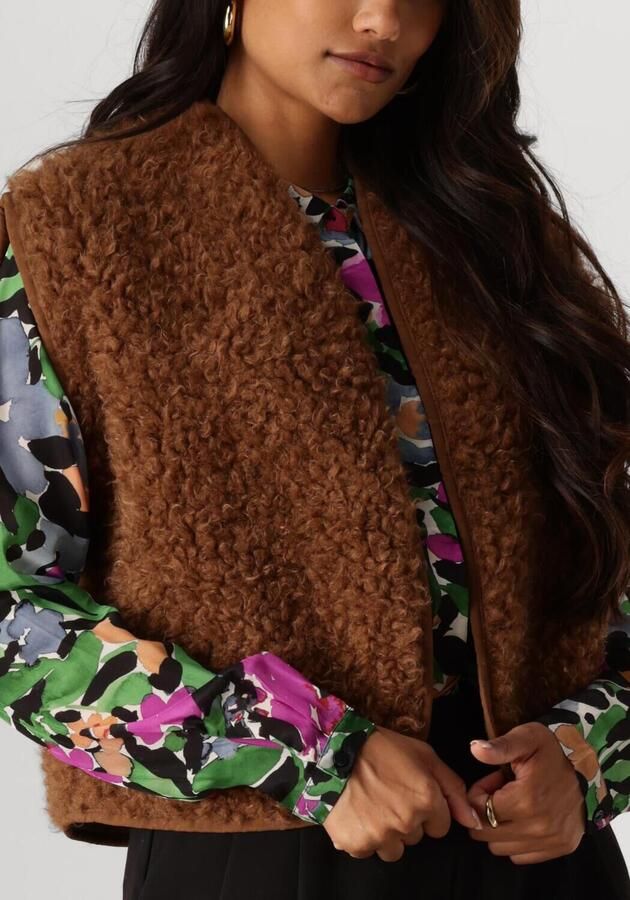 LOUIZON Dames Blazers Samba Bruin - Foto 3