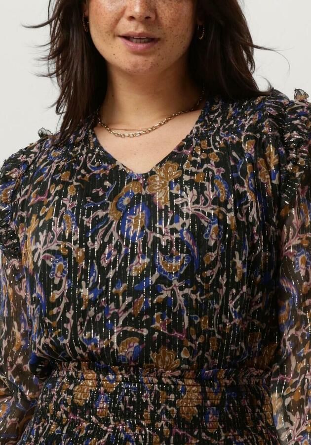 LOUIZON Dames Blouses Dara Groen - Foto 3