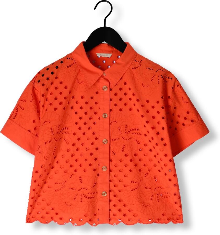LOUIZON Dames Blouses Ness Oranje - Foto 1