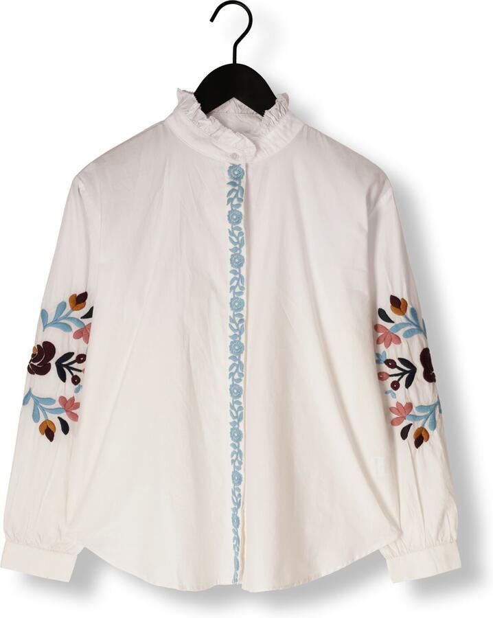 LOUIZON Dames Blouses Yacouba Gebroken Wit