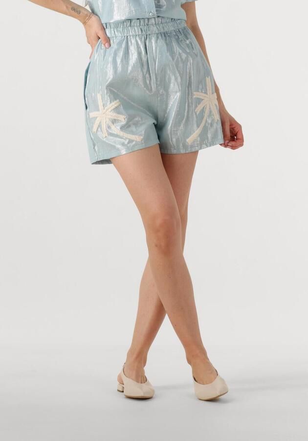 LOUIZON Dames Broeken Basmati Lichtblauw - Foto 4