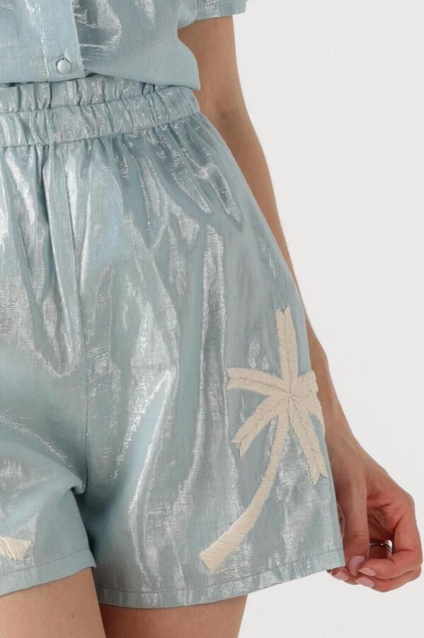 LOUIZON Dames Broeken Basmati Lichtblauw - Foto 3