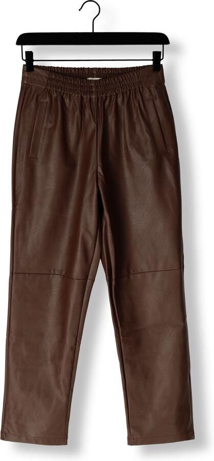 LOUIZON Dames Broeken Makana Bruin - Foto 3