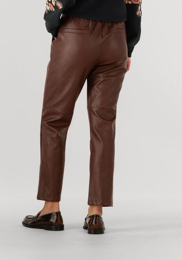 LOUIZON Dames Broeken Makana Bruin