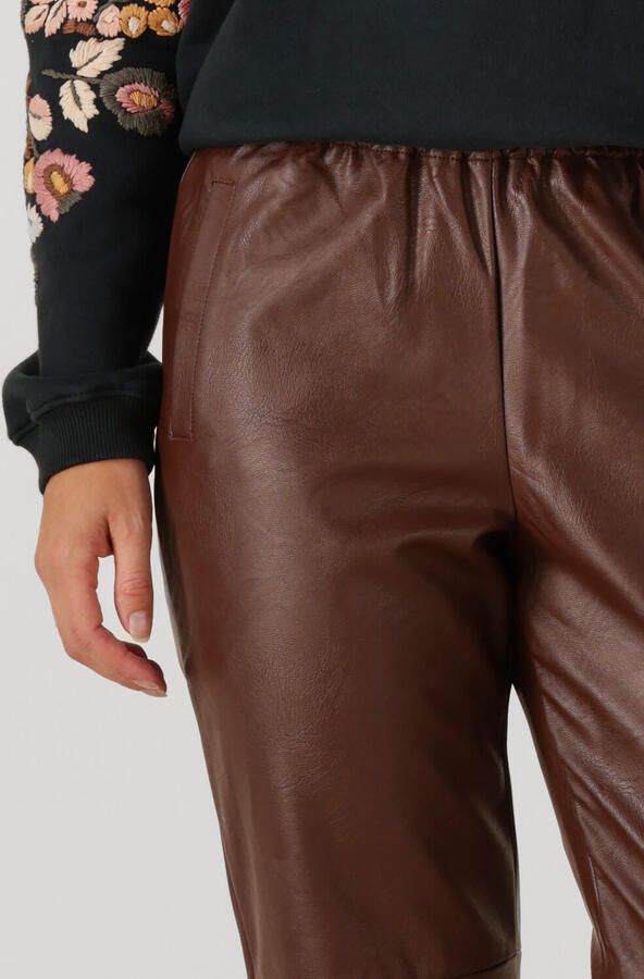 LOUIZON Dames Broeken Makana Bruin - Foto 2